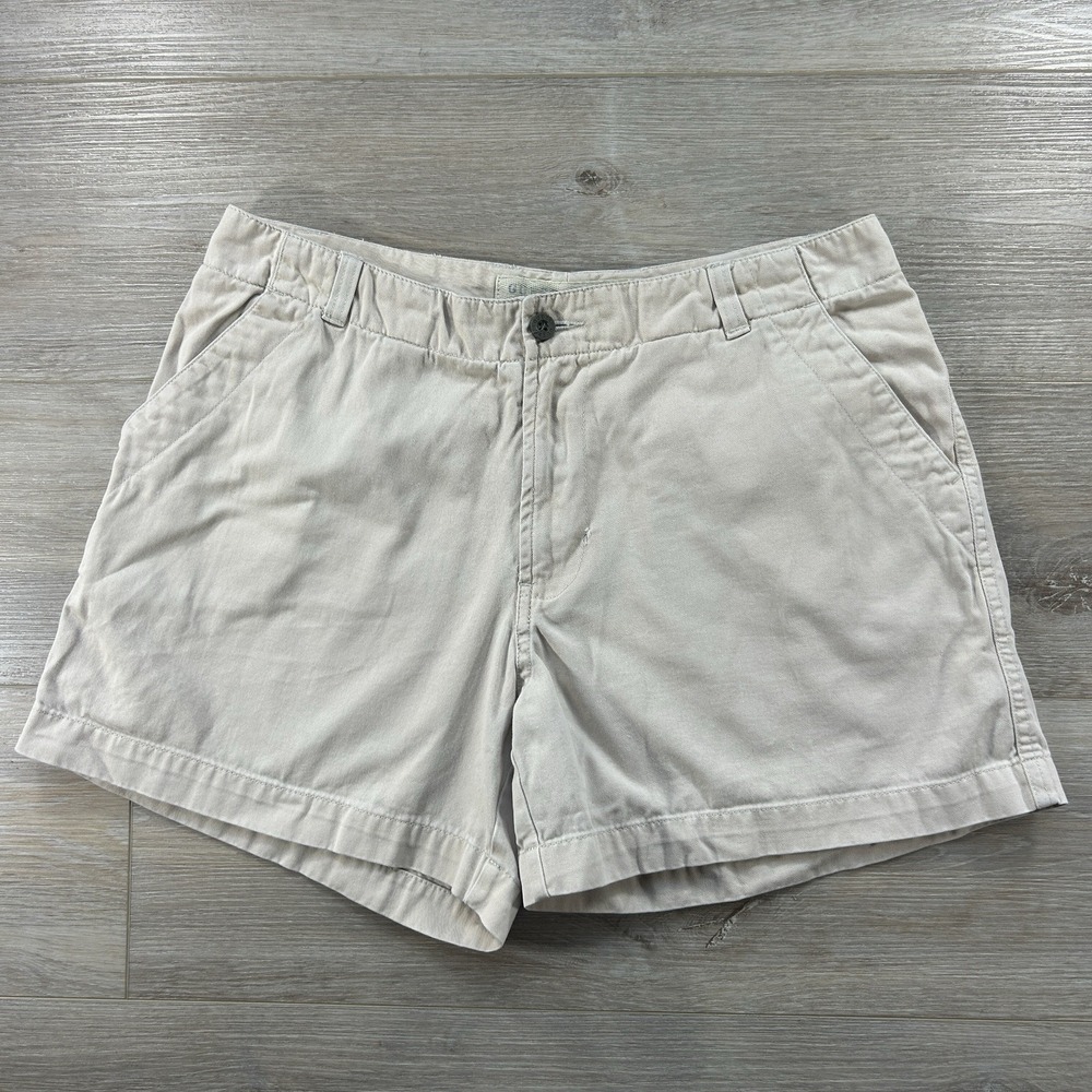 VTG Guess Jeans Women's Size 30 Beige Khaki Shorts 90s Made in USA